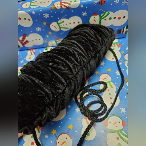 Nina Black Evening clutch/Crossbody bag - Picture 5 of 12